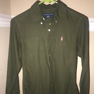 Ralph Lauren Womens Button Down